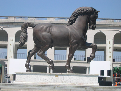 Leonardo_horse_milan