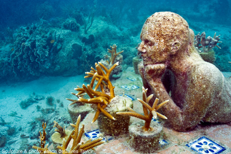 Underwater Statues Mexico